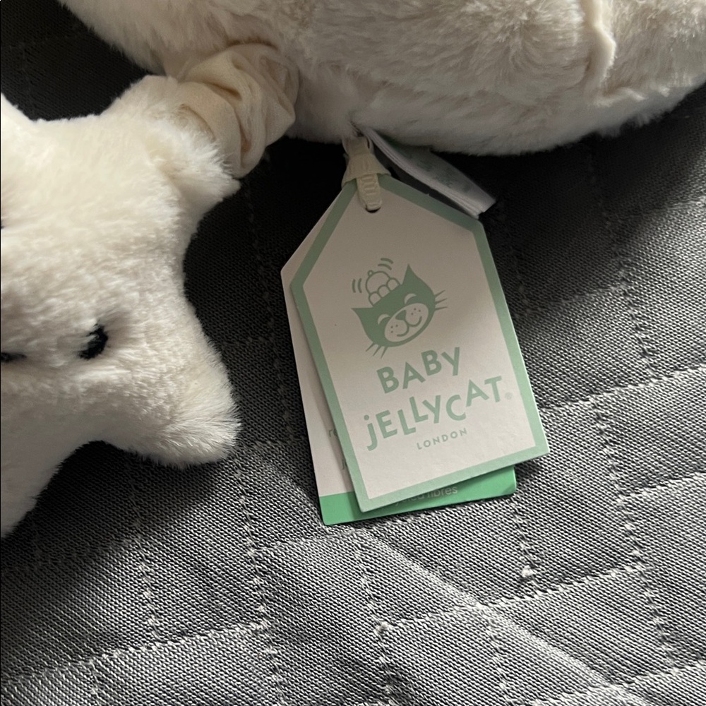 Jellycat bashful blue bunny and Amuseable moon musical pull Set - Picture 4 of 9